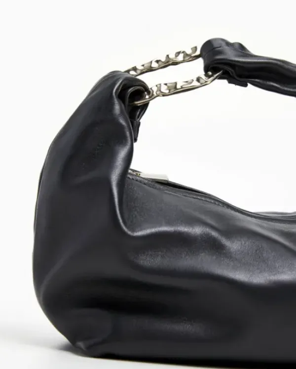 Flattered Amanda shoulder bag leather, black