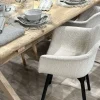 Olsson & Jensen Andy bouclé tuoli, off-white