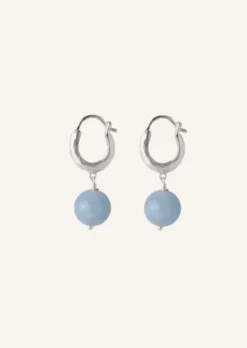 Pernille Corydon Blue Sky korvakorut, hopea