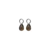 Gauhar Helsinki Gauhar - Lisäosat Smoky Quartz Drop, hopea