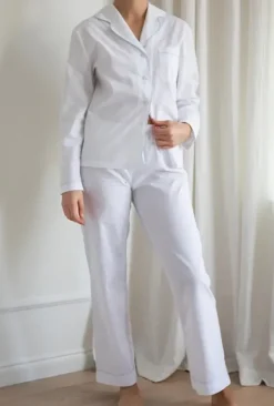 Gauhar Helsinki Gauhar - puuvillainen pyjama, valkoinen