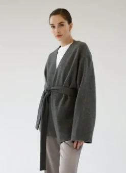 Gauhar Helsinki Gauhar - Wool kietaisutakki, grey