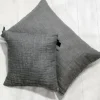 Himla - Hannelin pellavatyynynpäällinen, tummanharmaa