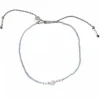 a Beautiful Story Iris rannekoru Blue Lace Agate, silver