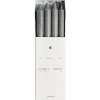 Tine K Home Kruunukynttilä 8-pack, grey