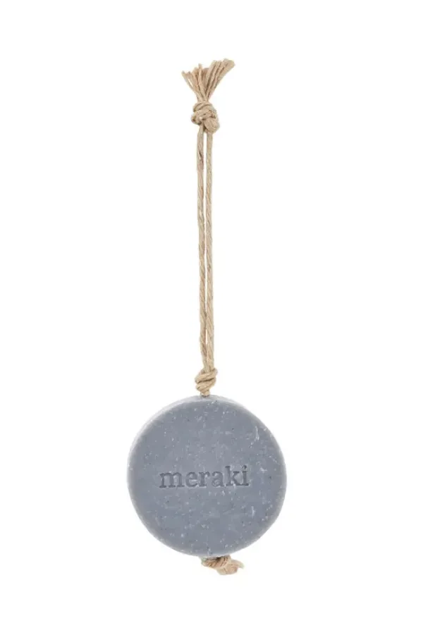 Meraki - syväpuhdistava palasaippua narulla, charcoal