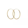 Pernille Corydon - Mini Plain Hoops, kulta 20mm