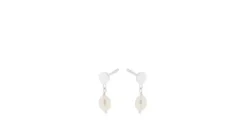 Pernille Corydon - Ocean Dream mini korvakorut, hopea