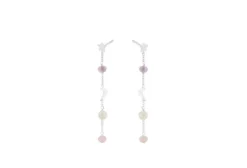 Pernille Corydon - Pastel Dream ketjukorvakorut, hopea