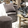 Tine K Home Pouf rahi 45x46, mocca