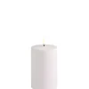 Uyuni Lighting Uyuni - LED pöytäkynttilä ulkokäyttöön 12,7cm, valkoinen