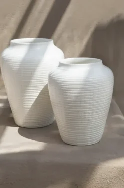 Bergs Potter Willow maljakko H35 cm, valkoinen
